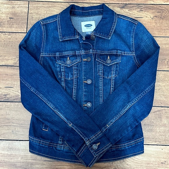 Old Navy Jean Jacket size XS - Picture 2 of 6